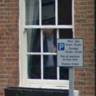 Google Street View gets V sign from Kings Chambers window