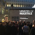 ‘Ministry of Injustice’: Lawyers hold candlelight vigil over legal aid cuts
