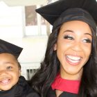 Aspiring lawyer who went into labour during family law exam celebrates Harvard graduation