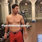 Mark Wahlberg’s routine: the law student version