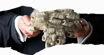 barristers lawyers wig