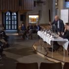 Top UK legal commentator Joshua Rozenberg confronts heckler during debate