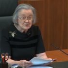 Lady Hale’s spider brooch — which cost £12 from Cards Galore — didn’t have ‘hidden message’