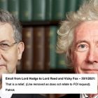 Supreme Court judge expressed ‘relief’ at Lord Sumption’s resignation in previously unseen email exchange