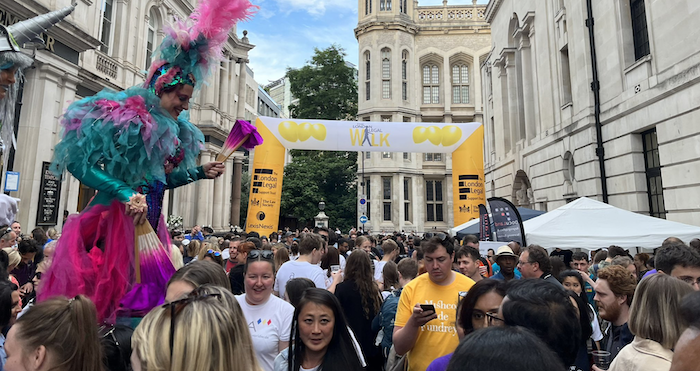 Pups, legal celebs and stylish merch: The London Legal Walk in photos