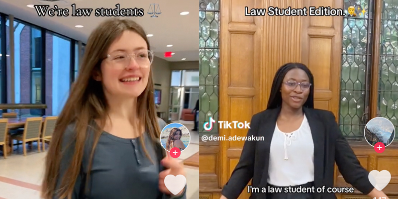 Law students embrace ‘Of Course’ TikTok trend